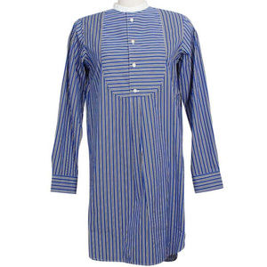 Cotton Stripe Relaxed Fit Shirtdress Dress 14